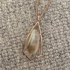 Kendra Scott Rose Gold Necklace
